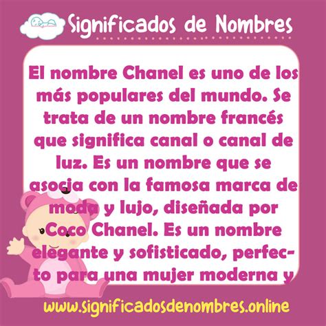 Definición y significado de Chanelando  .